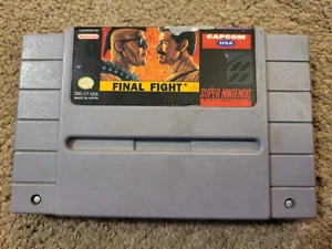 Super Nintendo SNES Final Fight Spiel Cartridge - Bild 1 von 4
