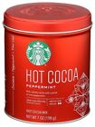 Starbucks Hot Cocoa Mix Tin, Peppermint 7 Oz. (1 Red Can)