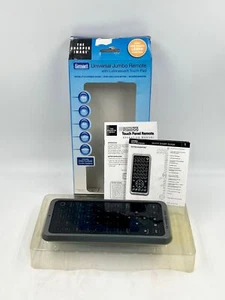 Sharper Image Smart Universal Jumbo Remote w/ Luminescent Touch Pad - 8 Devices - Picture 1 of 9