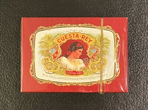Cuesta Rey Cigars pubblicità/promo CARTE DA GIOCO tabacco dominicano *non aperto* - Foto 1 di 3