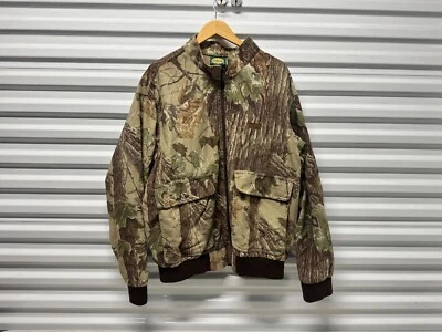 Cabela's Outfit Her All Game Outfitter Full Zip Sweatshirt Camo Mens XL - Image 1 of 4