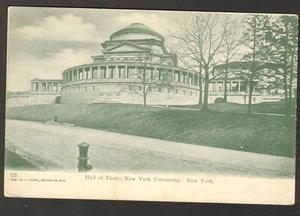 Unused Postcard Hall of Fame New York University New York NY - Picture 1 of 2