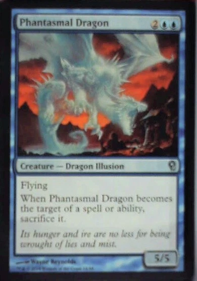 Phantasmal Dragon - Duel Decks: Jace vs. Vraska: #14, MTG Nm R245 - Image 1 of 1