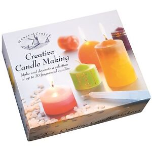 Giant Creative Candle Making Kit Craft House Of Crafts Wosk Zapach Zestaw Deluxe