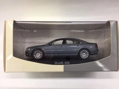 1:43 MINICHAMPS PROMOZIONALE AUDI A8 BERLINA GREY - Immagine 1 di 4