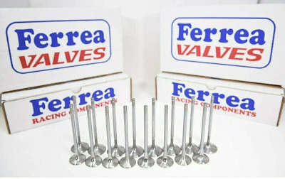 Válvulas Ferrea serie 6000 +1MM para Mitsubishi Eclipse Turbo 4G63T 4G63 1G 2G EVO Foto 1 de 3