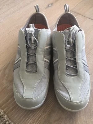 Lands End Womens Grey/White Slip On  Water Shoes Size 11B - Image 1 of 4