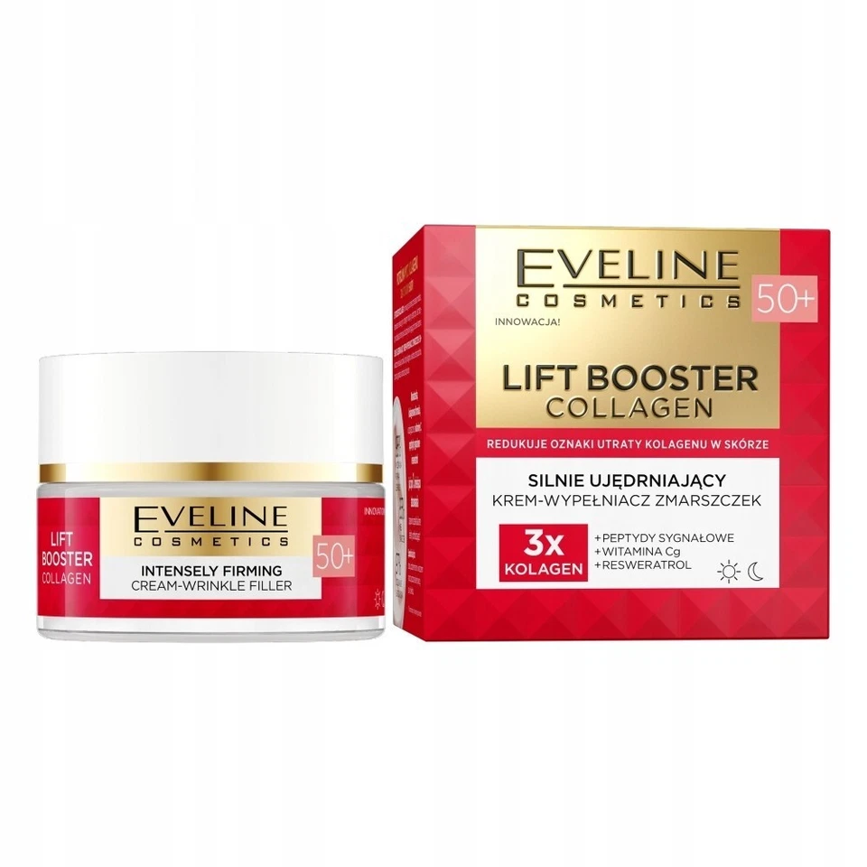 Eveline Cosmetics Lift Booster Collagen 50+ Anti-Falten-Creme für Tag und Nacht - Bild 1 von 1