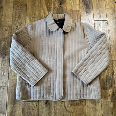 Chaqueta de lluvia WP by Weatherproof marca vintage acolchada beige para mujer XL Foto 1 de 4