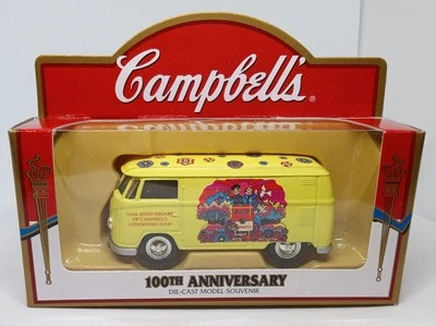 Corgi Classics Campbell's Soup Yellow VW Bus Diecast 1:55 2000 Open Box - Image 1 of 4