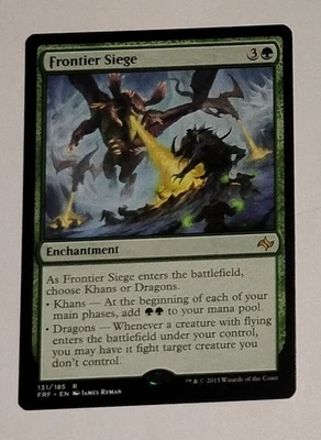 Frontier Siege Regular 131/185 Rare Magic The Gathering Card MTG TCG 2015 - Image 1 of 2