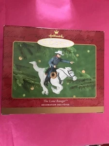 Hallmark Keepsake Ornament 2000 The Lone Ranger cowboy horse silver masked NOS - Picture 1 of 1