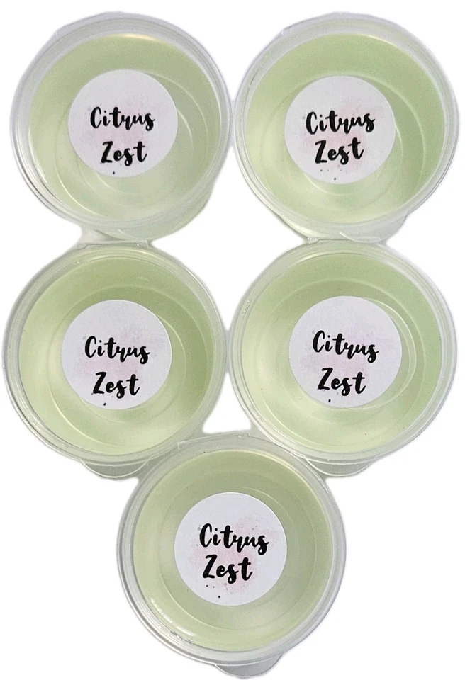 5x Citrus Zest - Gel Wax Melts - HIGHLY SCENTED - Jelly Wax Melts - Image 1 of 1