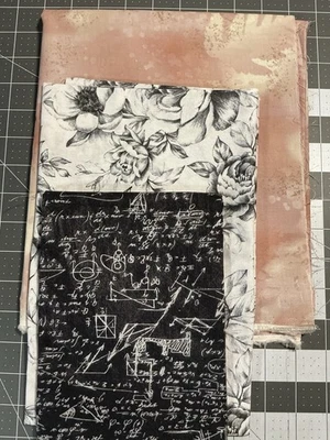 Lote mixto de tela de algodón de Free spirit, Windham y Benartex, total de 2+yardas Foto 1 de 4