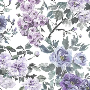 DESIGNERS GUILD FABRIC SHANGHAI GARDENS VIOLET - Picture 1 of 2