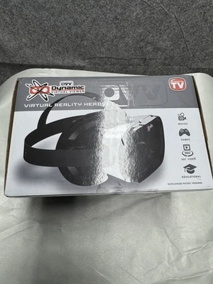 AS SEEN ON TV! DYNAMIC VIRTUAL VIEWER Virtual Reality 3D Glasses Headset 4 Phone - Image 1 of 4