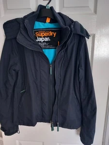 Women's Superdry Hooded Wind/Waterproof Jacket - Picture 1 of 10