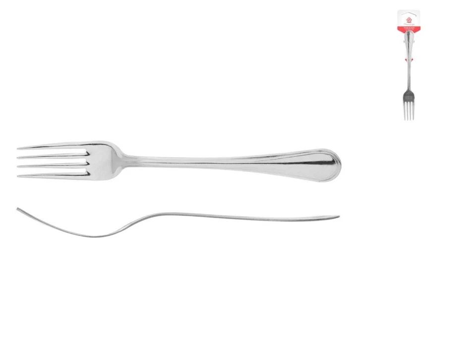 Confezione Home di 6 forchette in acciaio inox modello tavola prestige  - Immagine 1 di 3