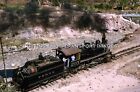 Original Railway Slide: Narrow Gauge Steam, Cumbre, Guatemala 03/03/1996   M-968