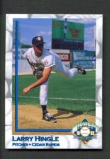 1993 Midwest League All-Stars LARRY HINGLE Cedar Rapids KERNELS Ormond Beach FL