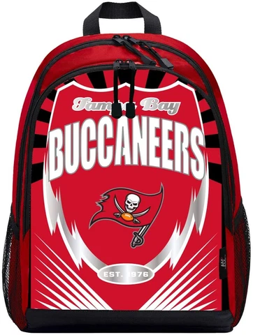 Tampa Bay Buccaneers Kids Lightning Backpack - NFL Cover