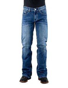 Tin Haul Western Jeans Mens 1661 Jagger Blue 10-004-1661-7001 BU - Picture 1 of 3