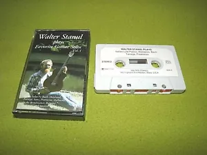 Walter Stanul - Plays Favorite Guitar Solos RARE 1985 Denmark Cassette Dolby NM - Picture 1 of 3
