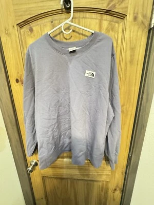 THE NORTH FACE Women’s Heritage Patch Crew Sweatshirt Athletic Purple Size 3X - Image 1 of 4
