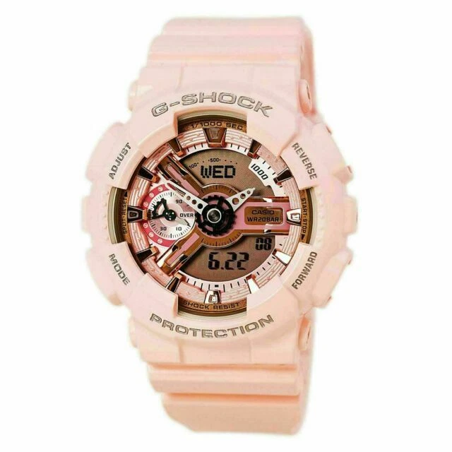 Casio GMAS110MP-4A1 G-Shock Digital Dial Ladies Watch - Pink