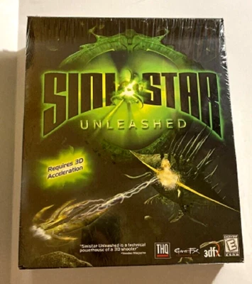 SiniStar Unleashed Windows 95/98 CD-ROM New Sealed Big Box - Image 1 of 4