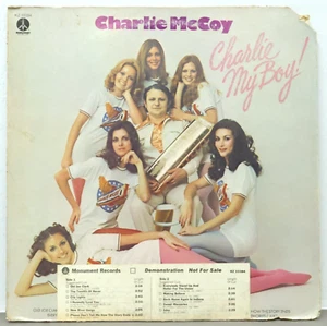 Charlie My Boy! Charlie McCoy Monument Records KZ 33384 Vinyl Record 33 rpm - Picture 1 of 4