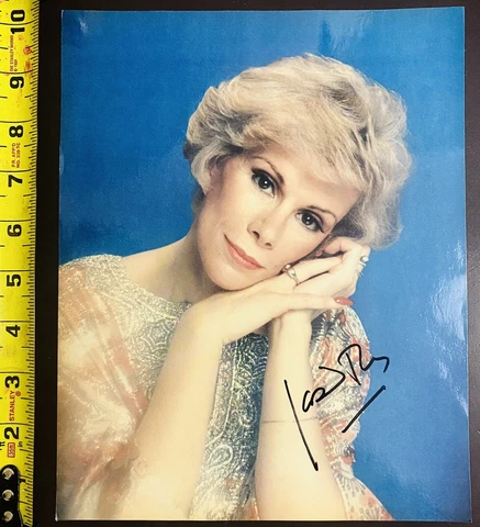 Joan Rivers Signed 8x10 Magazine Photo Autographed Cover