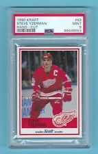 1990-91 Kraft 63 Steve Yzerman Detroit Red Wings! PSA 9 MINT! ONLY 2 PSA HIGHER!