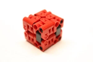 Handschmeichler Puzzle rot & schwarz Version MOC* aus Lego® Steinen [Limitierte Auflage - Bild 1 von 4
