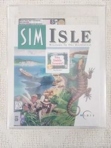 RARE GRADED VGA 85+ NM+ Sim Isle 1995 Missions in the Rainforest Maxis Screenie! - Picture 1 of 12