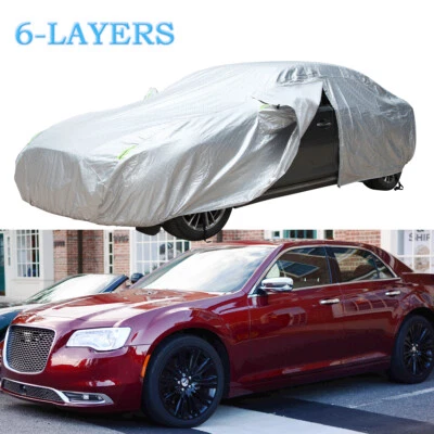 208" For Chrysler 300C 300 Full Car Cover All Weather Snow Dust UV Proof +Zipper - Image 1 of 4