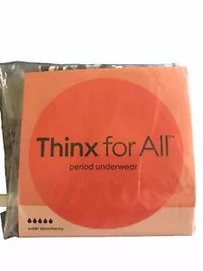 Thinx for All Women's Super Absorbency Bikini Period Underwear Small Wildcat NWT - Picture 1 of 3