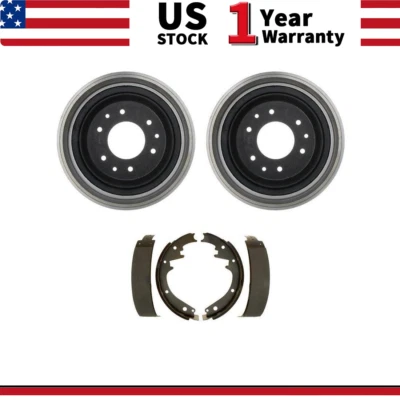 Kit trasero tambores de freno y zapatas de freno para panel Chevrolet C10 1960-1963 _TP Foto 1 de 4