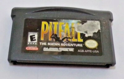 Pitfall Mayan Adventure (GBA, Nintendo Game Boy Advance 2001) Tested Authentic - Image 1 of 2