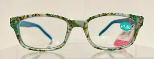 NEU Paar Leoma Lovegrove Lesebrille + 1,50 Leser Designer Einzelhandel $ 26,00 - Bild 1 von 5