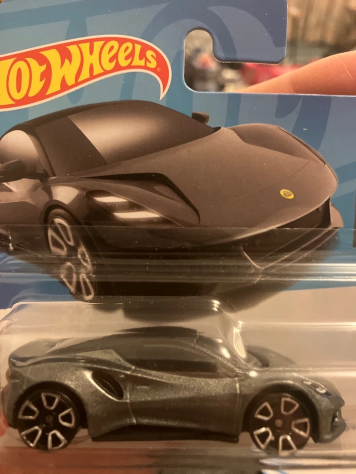 HOT WHEELS 2023 LOTUS EMIRA HW EXOTICS GREY METALLIC RARE COLOUR MINT AND SEALED - Image 1 of 1