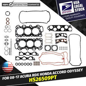 HS26509PT OEM Full Head Gasket Set For 2008-2017 Honda Odyssey 3.5L J35Y1 J35A7 - Picture 1 of 12