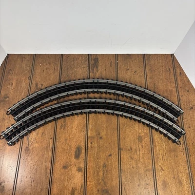 Lot of K-Line Super Snap O Gauge Model Train Track 4 Curved Piece Bundle - Image 1 of 4
