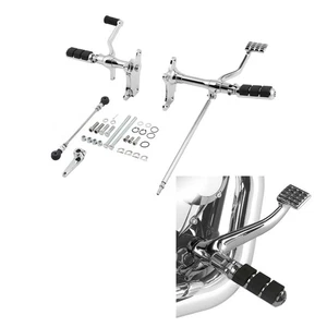 Forward Controls Pegs Levers Linkage Fit For Harley Sportster 883 1200 1991-2003 - Picture 1 of 14