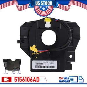 Resorte de reloj para Jeep Wrangler JK 2007-2018 con sensor de ángulo volante EE. UU. - Imagen 1 de 12
