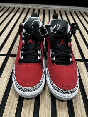 Tenis para niños Nike Air Jordan Spizike GS FQ3950-600 rojo negro plata gris blanco Foto 1 de 3