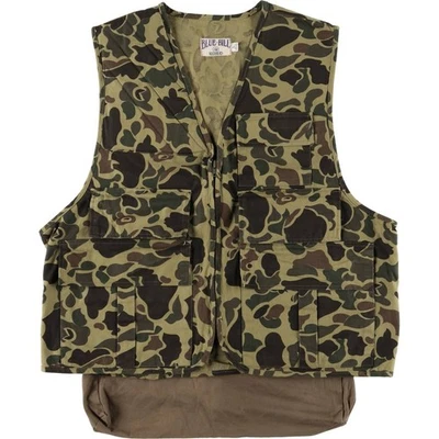 Chaleco de Caza Vintage Años 80-90 Rojo Cabeza Azul Bill Patrón Camuflaje Para Hombre S... Foto 1 de 4