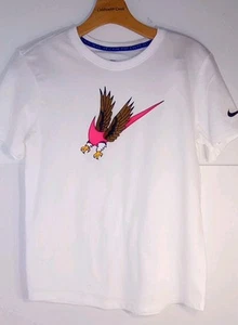 Nike Team USA T-Shirts Damen Small Pink Check Weißkopfseeadler - Bild 1 von 7