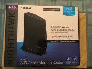 NETGEAR Nighthawk CAX30 AX2700 Wifi Modem Router Kabel Brama DOCSIS 3.1 - Zdjęcie 1 z 7