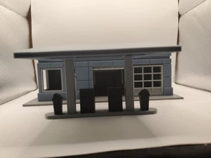 Edificio/diorama a escala de gasolinera - Imagen 1 de 6